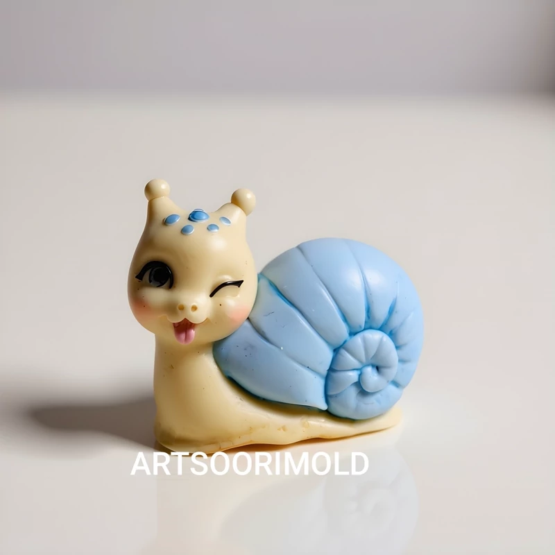 قالب سیلیکونی حلزون